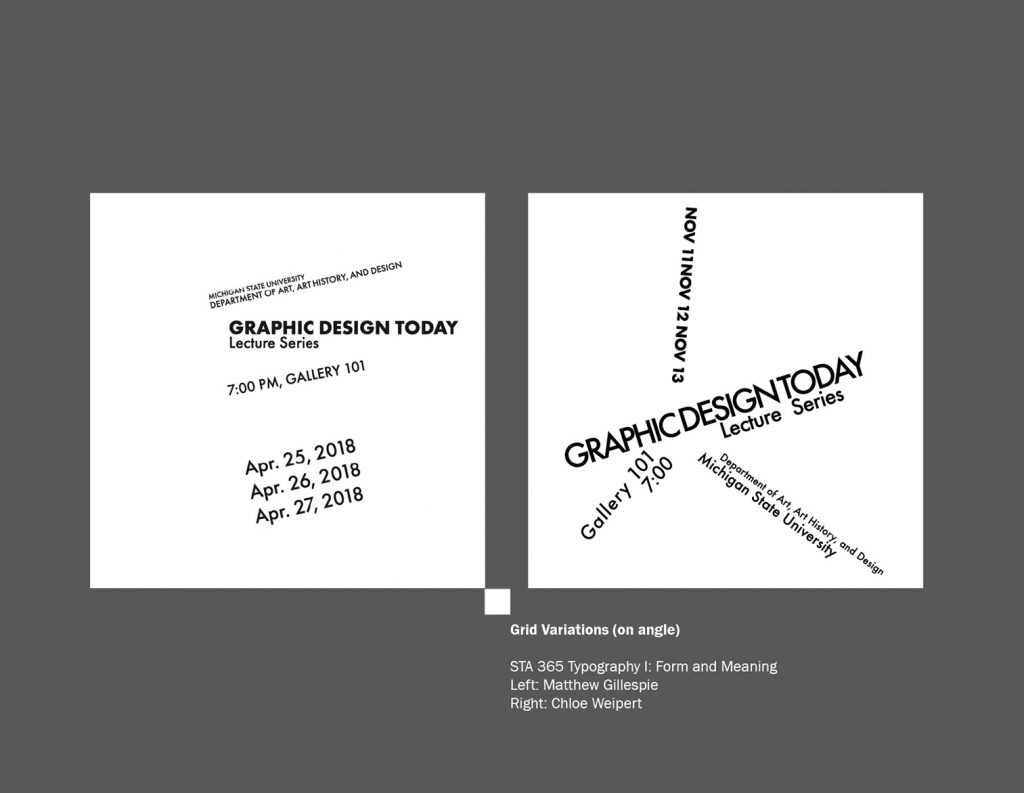 Typography: systems